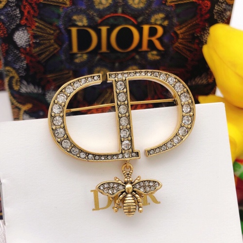 Wholesale Christian Dior Brooches For Women #1238934 $29.00 USD, Wholesale Quality Replica Christian Dior Brooches