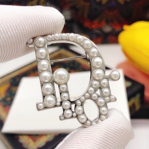 Replica Christian Dior Brooches For Women #1238940 $27.00 USD for Wholesale