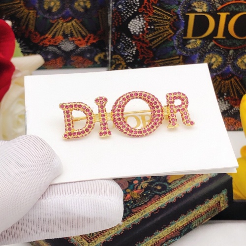 Replica Christian Dior Brooches For Women #1238950 $27.00 USD for Wholesale