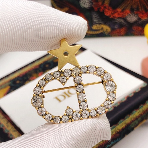 Wholesale Christian Dior Brooches For Women #1238952 $27.00 USD, Wholesale Quality Replica Christian Dior Brooches