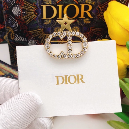 Replica Christian Dior Brooches For Women #1238952 $27.00 USD for Wholesale