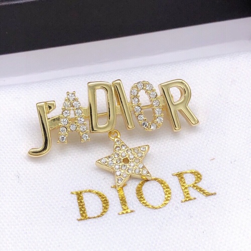 Replica Christian Dior Brooches For Women #1238954 $27.00 USD for Wholesale