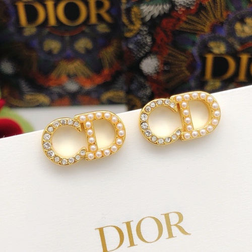 Wholesale Christian Dior Earrings For Women #1238959 $27.00 USD, Wholesale Quality Replica Christian Dior Earrings