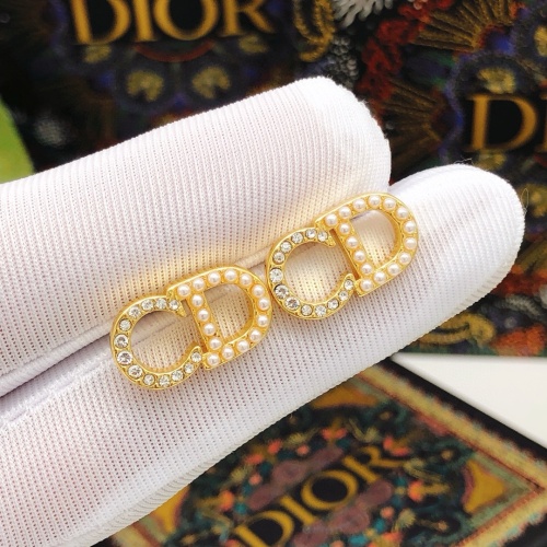 Replica Christian Dior Earrings For Women #1238959 $27.00 USD for Wholesale