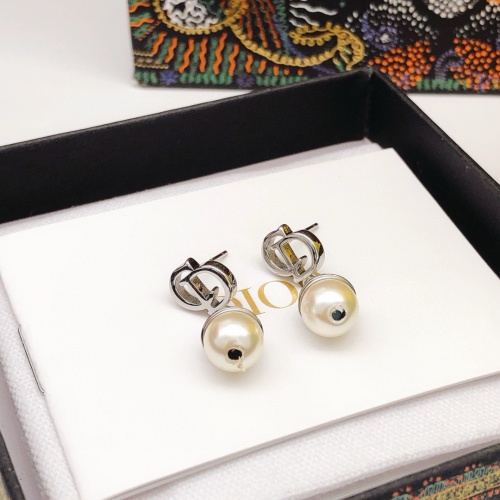 Replica Christian Dior Earrings For Women #1238962 $27.00 USD for Wholesale