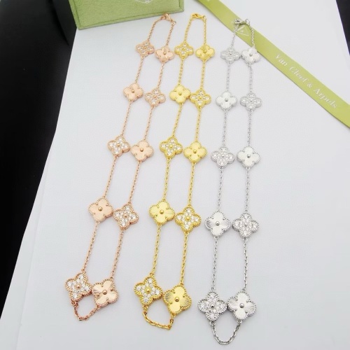 Replica Van Cleef & Arpels Necklaces For Women #1239018 $42.00 USD for Wholesale