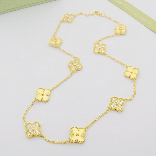 Wholesale Van Cleef &amp; Arpels Necklaces For Women #1239019 $42.00 USD, Wholesale Quality Replica Van Cleef &amp; Arpels Necklaces