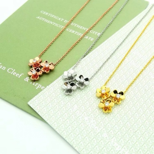 Replica Van Cleef & Arpels Necklaces For Women #1239020 $27.00 USD for Wholesale