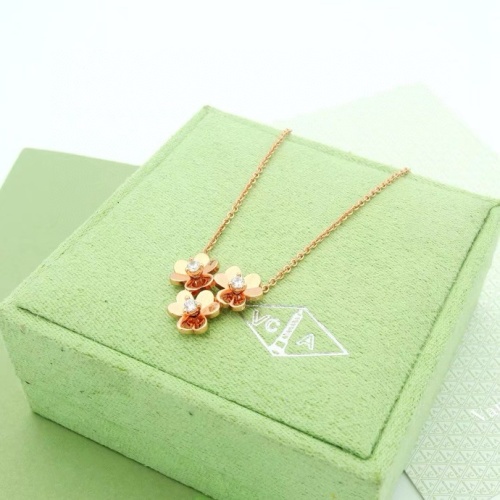 Replica Van Cleef & Arpels Necklaces For Women #1239021 $27.00 USD for Wholesale