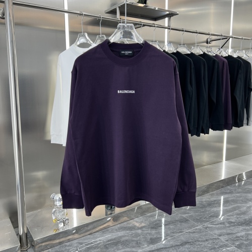 Wholesale Balenciaga T-Shirts Long Sleeved For Unisex #1239087 $42.00 USD, Wholesale Quality Replica Balenciaga T-Shirts