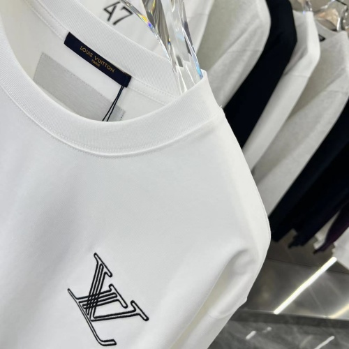 Replica Louis Vuitton LV T-Shirts Long Sleeved For Unisex #1239100 $42.00 USD for Wholesale