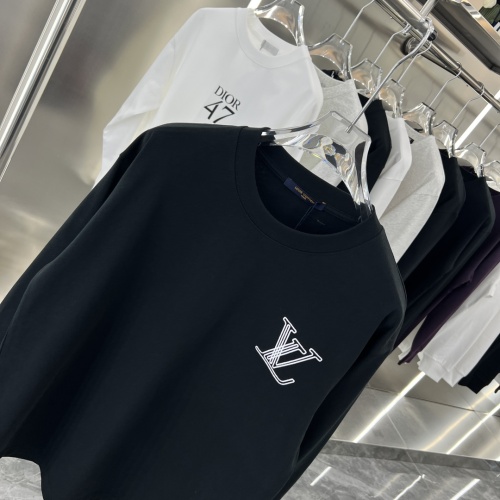 Replica Louis Vuitton LV T-Shirts Long Sleeved For Unisex #1239101 $42.00 USD for Wholesale