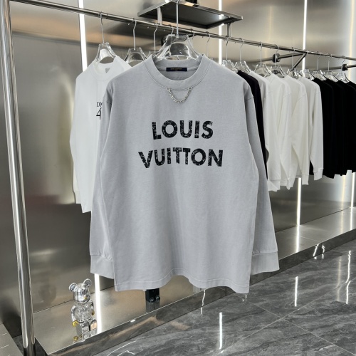 Wholesale Louis Vuitton LV T-Shirts Long Sleeved For Unisex #1239105 $45.00 USD, Wholesale Quality Replica Louis Vuitton LV T-Shirts