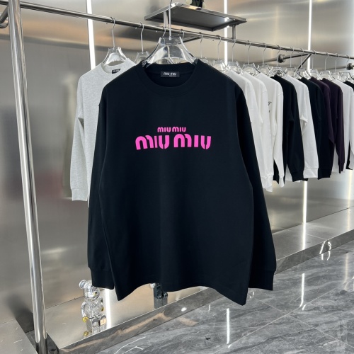 Wholesale MIU MIU T-Shirts Long Sleeved For Unisex #1239110 $42.00 USD, Wholesale Quality Replica MIU MIU T-Shirts