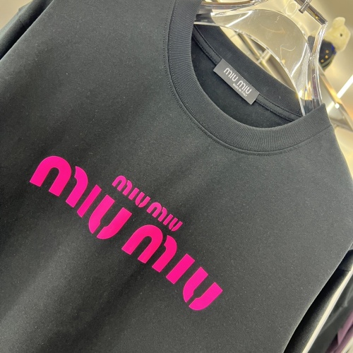 Replica MIU MIU T-Shirts Long Sleeved For Unisex #1239110 $42.00 USD for Wholesale