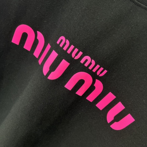 Replica MIU MIU T-Shirts Long Sleeved For Unisex #1239110 $42.00 USD for Wholesale