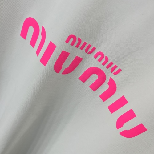 Replica MIU MIU T-Shirts Long Sleeved For Unisex #1239112 $42.00 USD for Wholesale