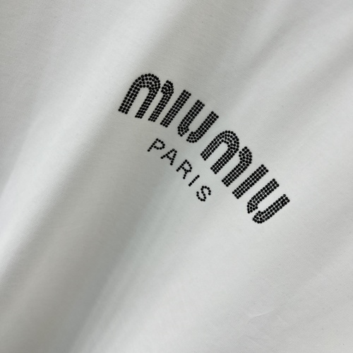 Replica MIU MIU T-Shirts Long Sleeved For Unisex #1239118 $42.00 USD for Wholesale