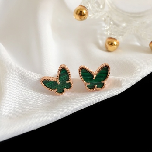 Wholesale Van Cleef &amp; Arpels Earrings For Women #1239127 $25.00 USD, Wholesale Quality Replica Van Cleef &amp; Arpels Earrings