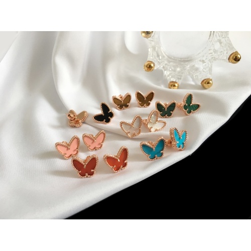 Replica Van Cleef & Arpels Earrings For Women #1239142 $25.00 USD for Wholesale