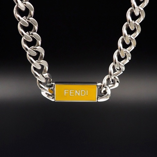 Replica Fendi Necklaces #1239150 $29.00 USD for Wholesale