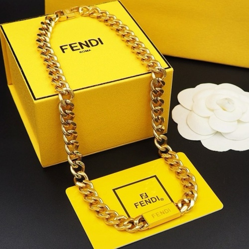 Replica Fendi Necklaces #1239151 $29.00 USD for Wholesale