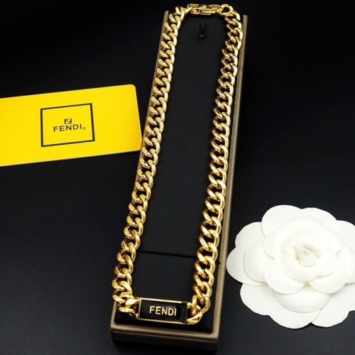 Replica Fendi Necklaces #1239153 $29.00 USD for Wholesale