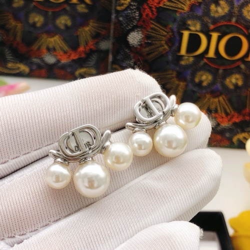 Replica Christian Dior Earrings For Women #1239162 $29.00 USD for Wholesale