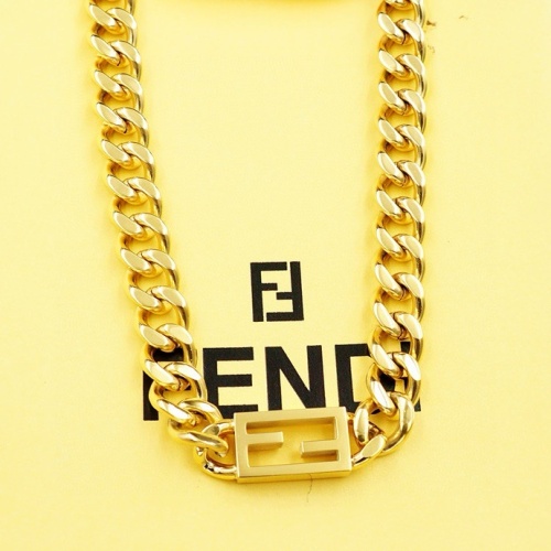 Replica Fendi Necklaces #1239166 $29.00 USD for Wholesale