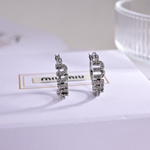 Replica MIU MIU Earrings For Women #1239212 $27.00 USD for Wholesale