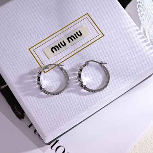 Replica MIU MIU Earrings For Women #1239212 $27.00 USD for Wholesale