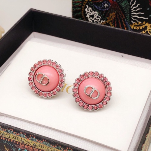 Replica Christian Dior Earrings For Women #1239213 $27.00 USD for Wholesale