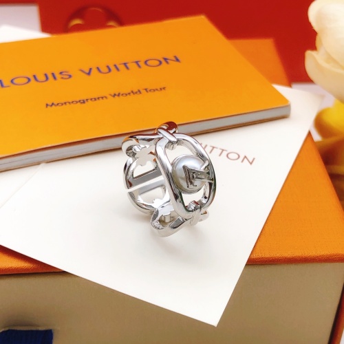 Replica Louis Vuitton LV Rings For Women #1239234 $29.00 USD for Wholesale