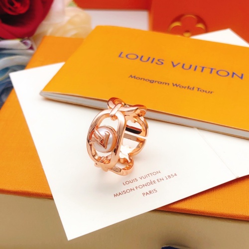 Replica Louis Vuitton LV Rings For Women #1239237 $29.00 USD for Wholesale