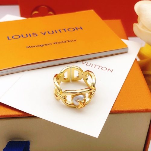 Wholesale Louis Vuitton LV Rings For Women #1239238 $29.00 USD, Wholesale Quality Replica Louis Vuitton LV Rings