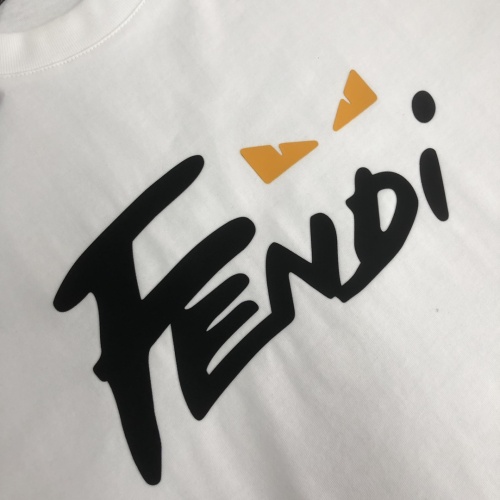 Replica Fendi T-Shirts Short Sleeved For Unisex #1239277 $41.00 USD for Wholesale