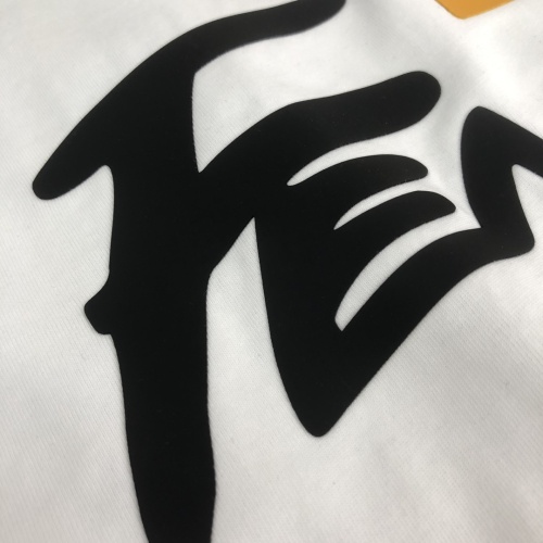 Replica Fendi T-Shirts Short Sleeved For Unisex #1239277 $41.00 USD for Wholesale