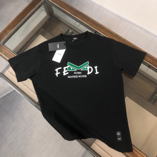 Wholesale Fendi T-Shirts Short Sleeved For Unisex #1239280 $41.00 USD, Wholesale Quality Replica Fendi T-Shirts