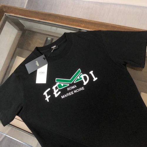 Replica Fendi T-Shirts Short Sleeved For Unisex #1239280 $41.00 USD for Wholesale