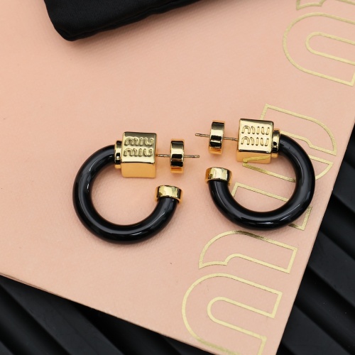 Wholesale MIU MIU Earrings For Women #1239283 $32.00 USD, Wholesale Quality Replica MIU MIU Earrings