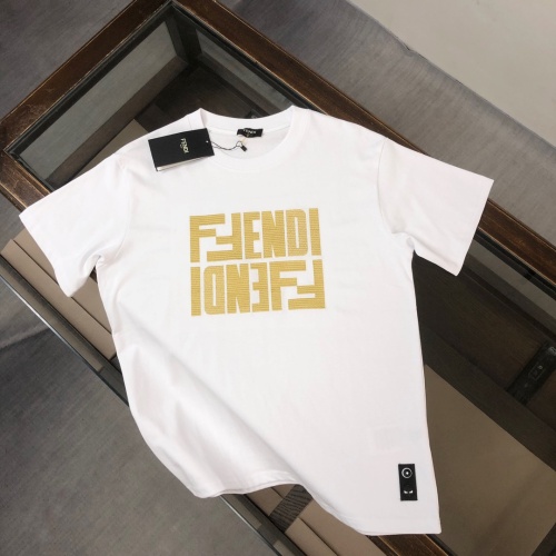 Wholesale Fendi T-Shirts Short Sleeved For Unisex #1239291 $41.00 USD, Wholesale Quality Replica Fendi T-Shirts