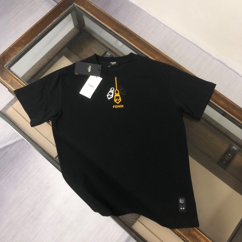 Wholesale Fendi T-Shirts Short Sleeved For Unisex #1239293 $41.00 USD, Wholesale Quality Replica Fendi T-Shirts