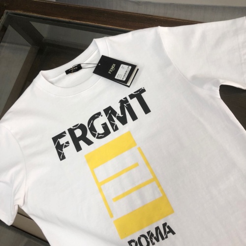 Replica Fendi T-Shirts Short Sleeved For Unisex #1239298 $41.00 USD for Wholesale