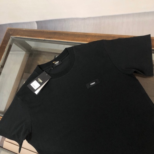 Replica Fendi T-Shirts Short Sleeved For Unisex #1239299 $41.00 USD for Wholesale