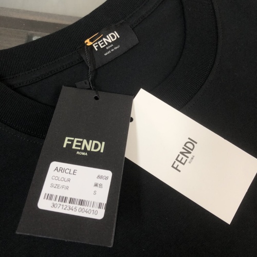 Replica Fendi T-Shirts Short Sleeved For Unisex #1239299 $41.00 USD for Wholesale