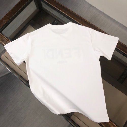 Replica Fendi T-Shirts Short Sleeved For Unisex #1239302 $41.00 USD for Wholesale