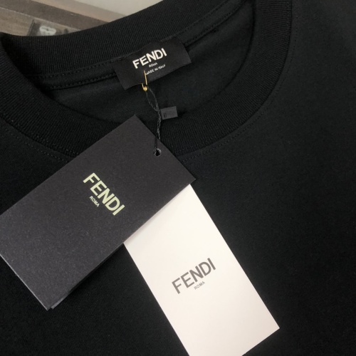 Replica Fendi T-Shirts Short Sleeved For Unisex #1239303 $41.00 USD for Wholesale