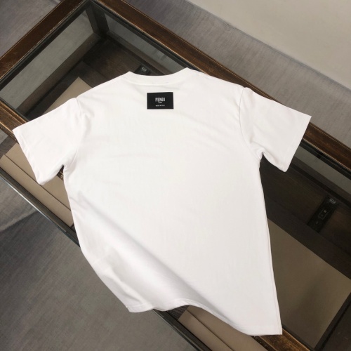 Replica Fendi T-Shirts Short Sleeved For Unisex #1239304 $41.00 USD for Wholesale