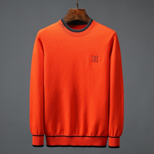 Replica Hermes Sweaters Long Sleeved For Men #1239324 $48.00 USD for Wholesale