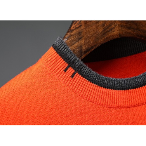 Replica Hermes Sweaters Long Sleeved For Men #1239324 $48.00 USD for Wholesale